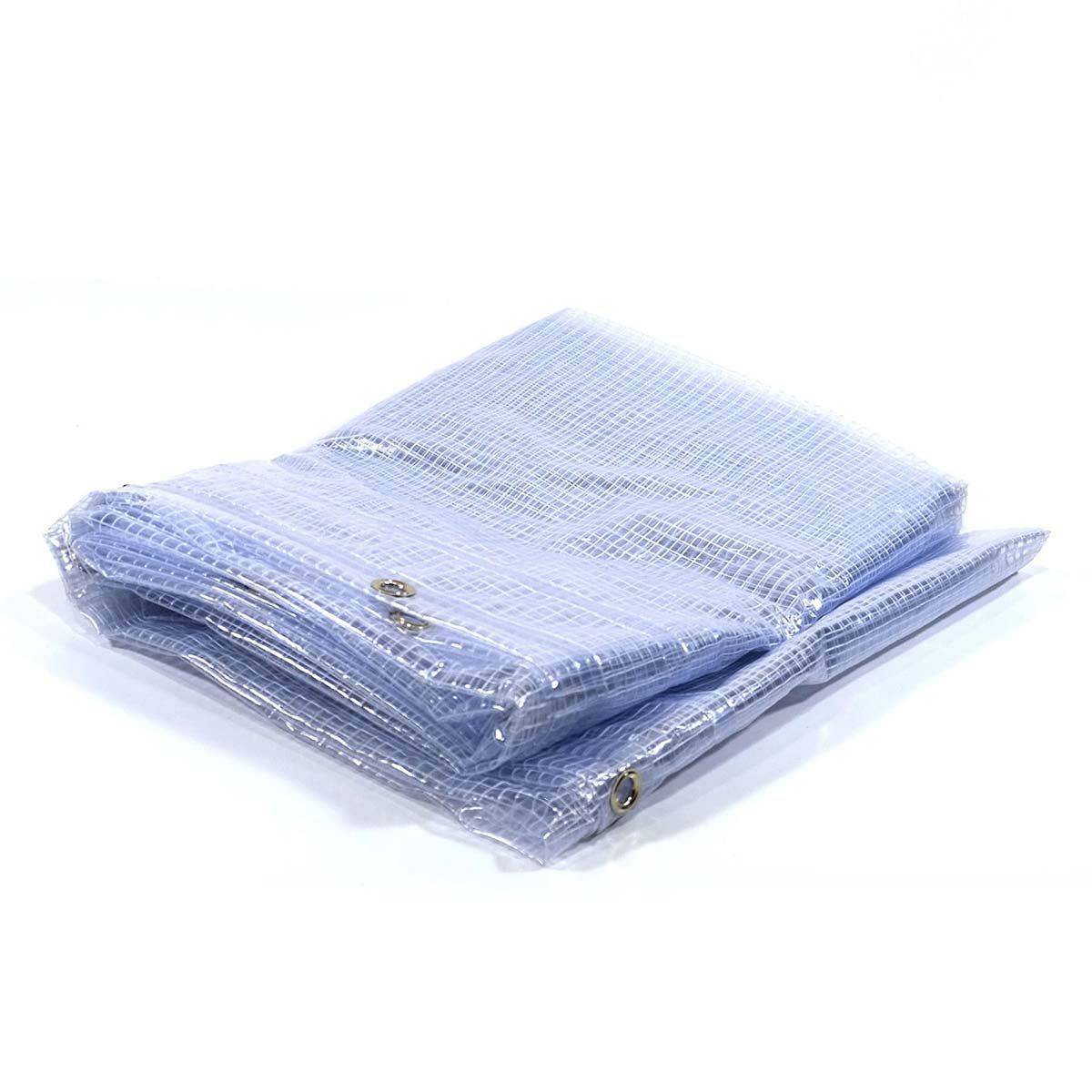Tecplast - Bâche de Chantier 3,8x9 m SP400CH - Garantie 5 ans - Bâche Armée Transparente étanche pour Travaux - Made in France TECPLAST - Imagen 1