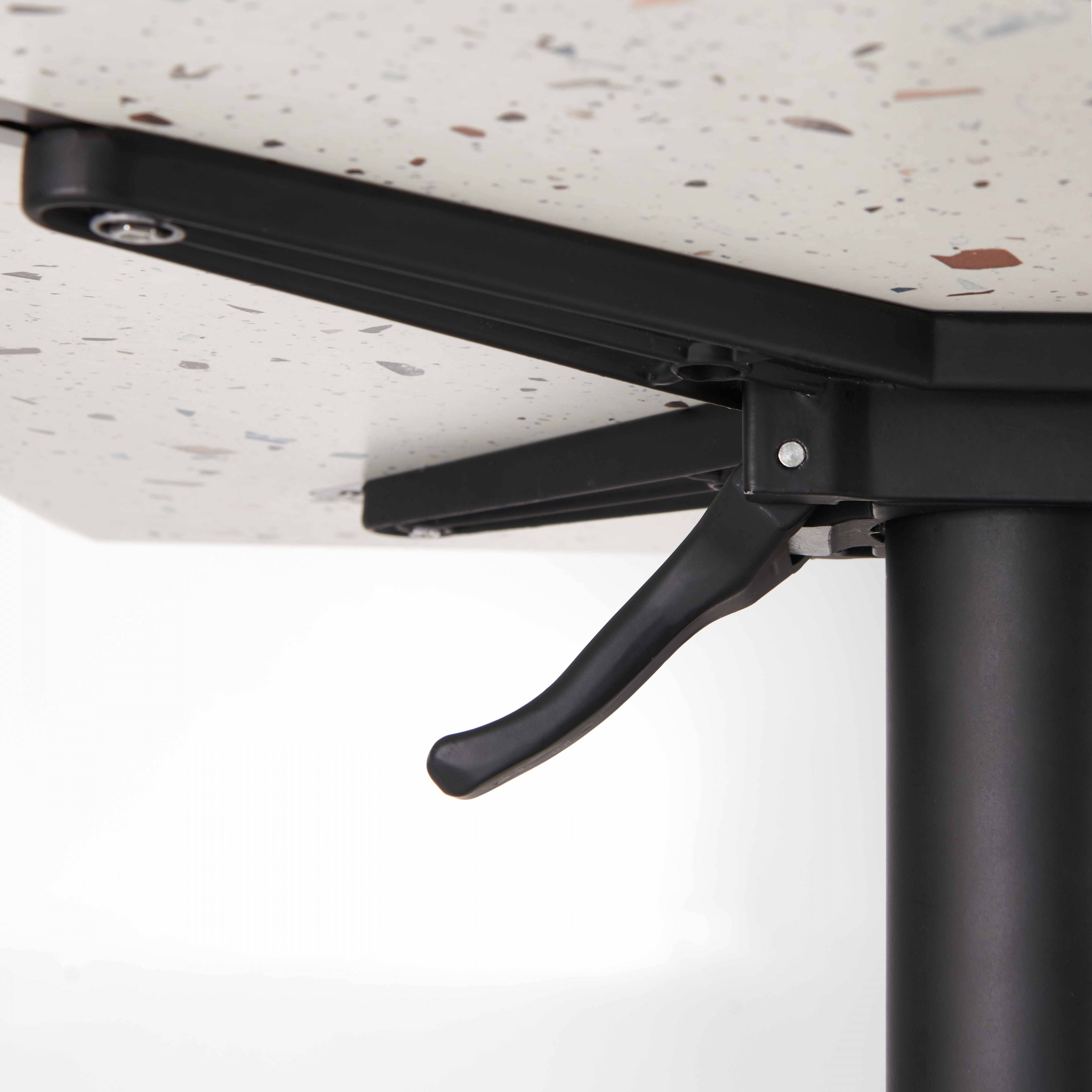 Oviala - Table de terrasse 60 cm inclinable terrazzo Opéra - Oviala - Imagen 6