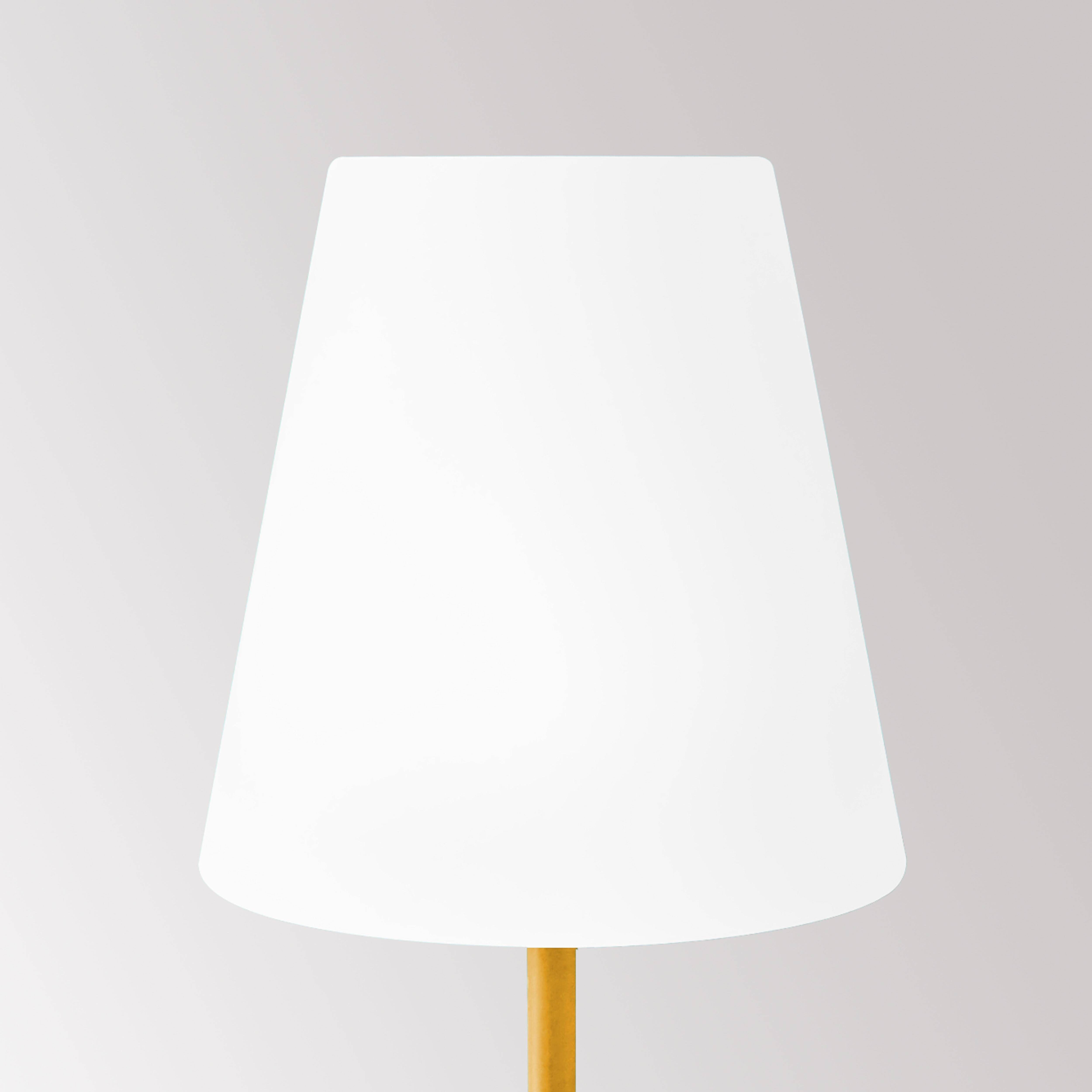 Oviala - Lampadaire en acier jaune Bell - Oviala - Imagen 3