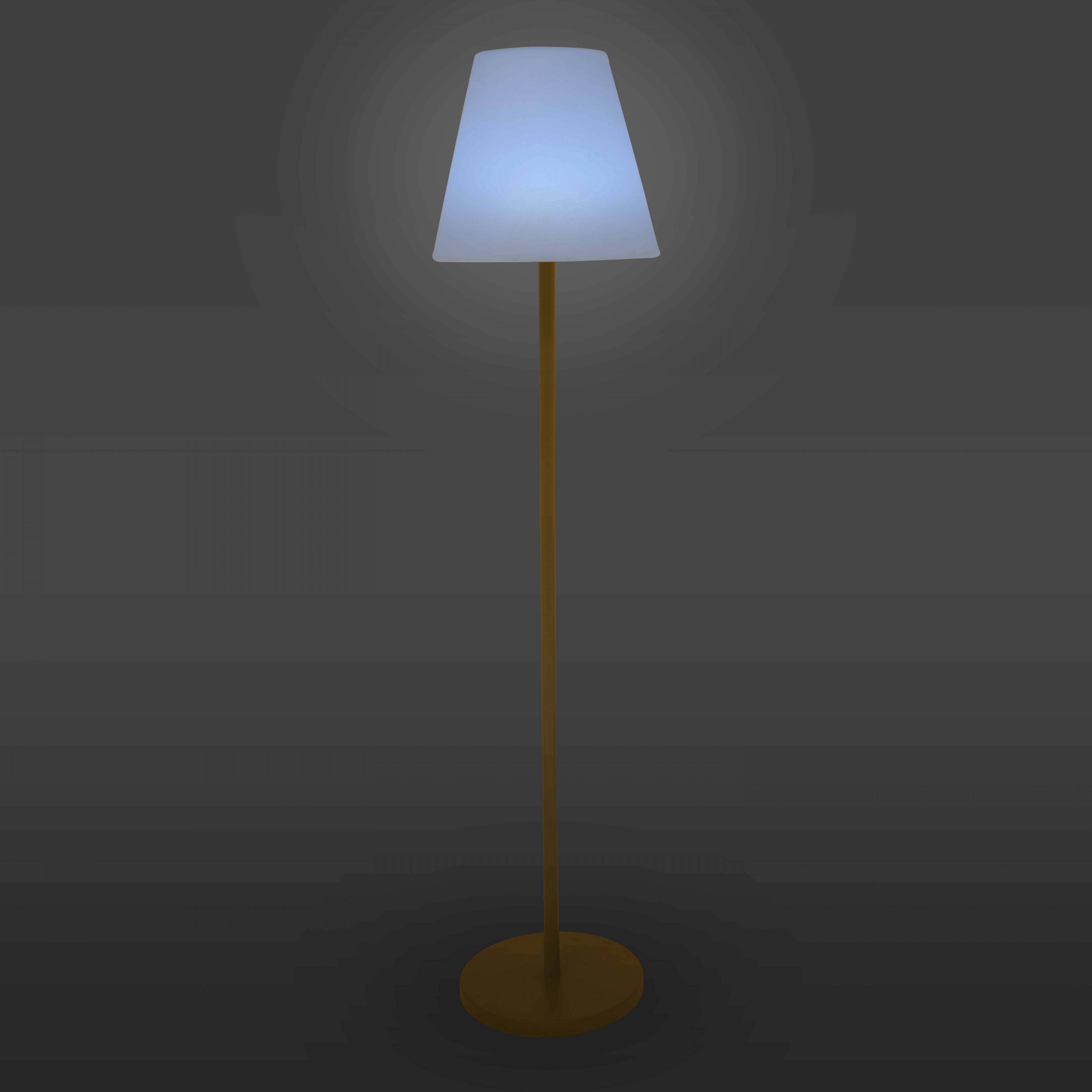 Oviala - Lampadaire en acier jaune Bell - Oviala - Imagen 2