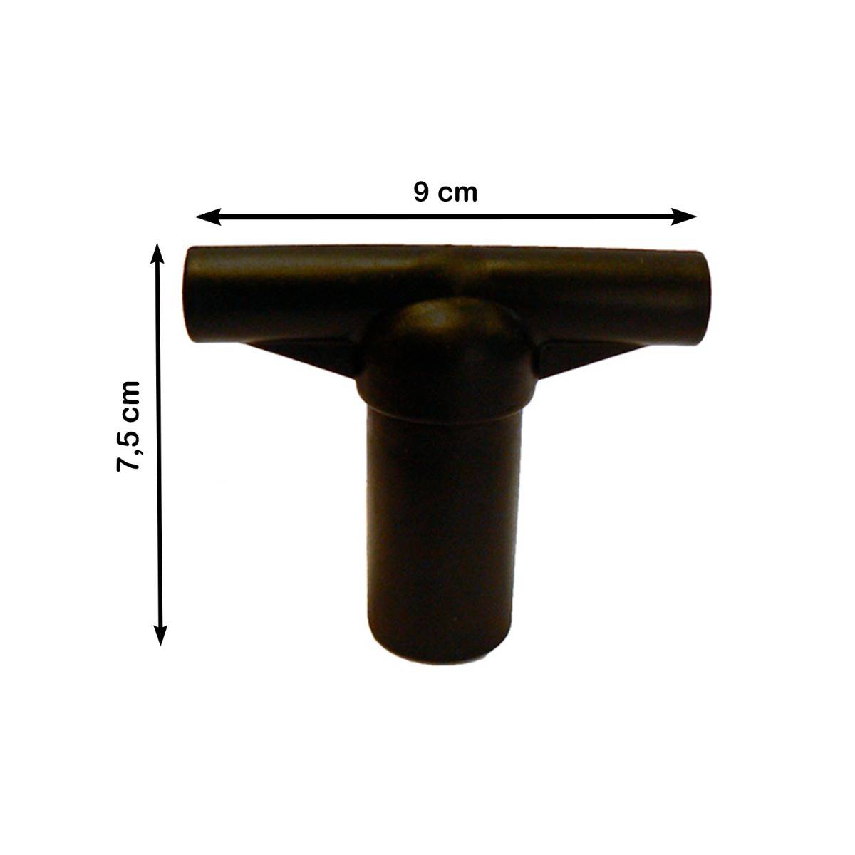 Kangui - Lot de 2 capuchons T-section pour arceau de filet de trampoline Kangui - Image 2