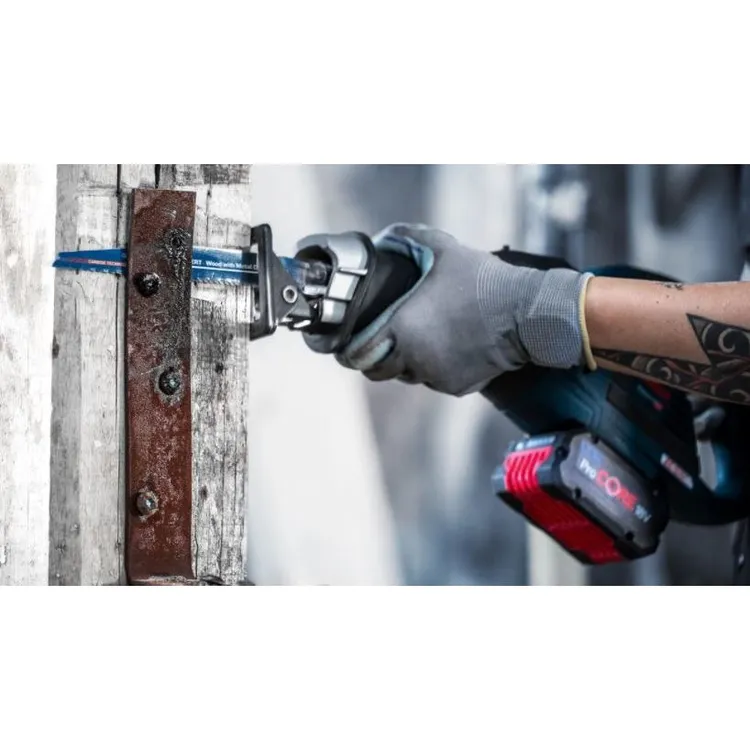 Bosch Professional - 1 Lame de scie sabre Expert Carbure Démolition bois et métal S 967 XHM - 150 mm - BOSCH - 2608900396 - Imagen 3
