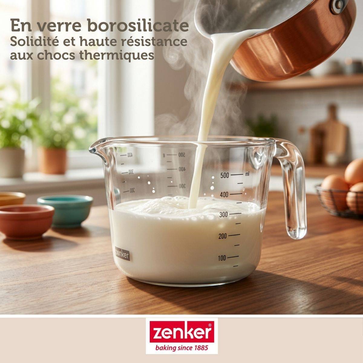 Verre mesureur en borosilicate 500 ml Zenker - Image 6