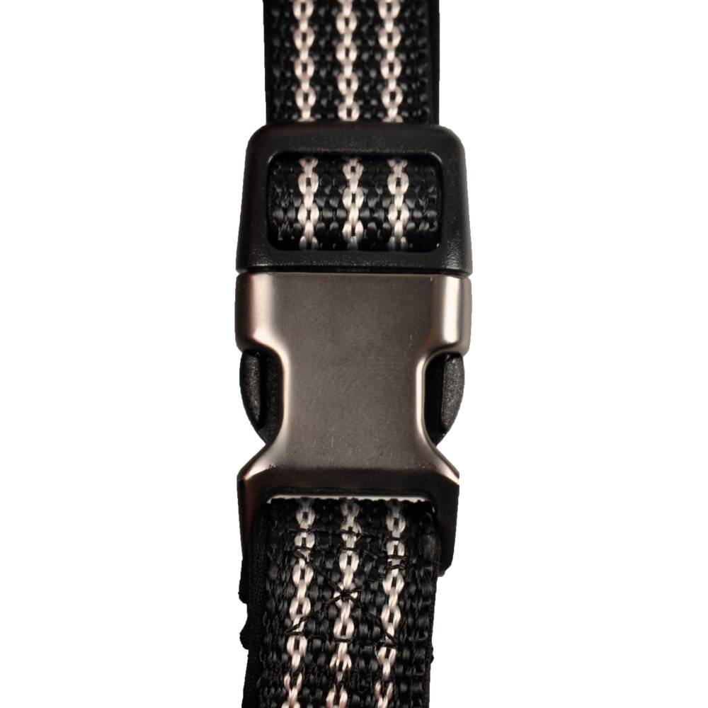 Collier Jannu noir réglable de 20 à 35 cm 10 mm taille S pour chien - Imagen 6