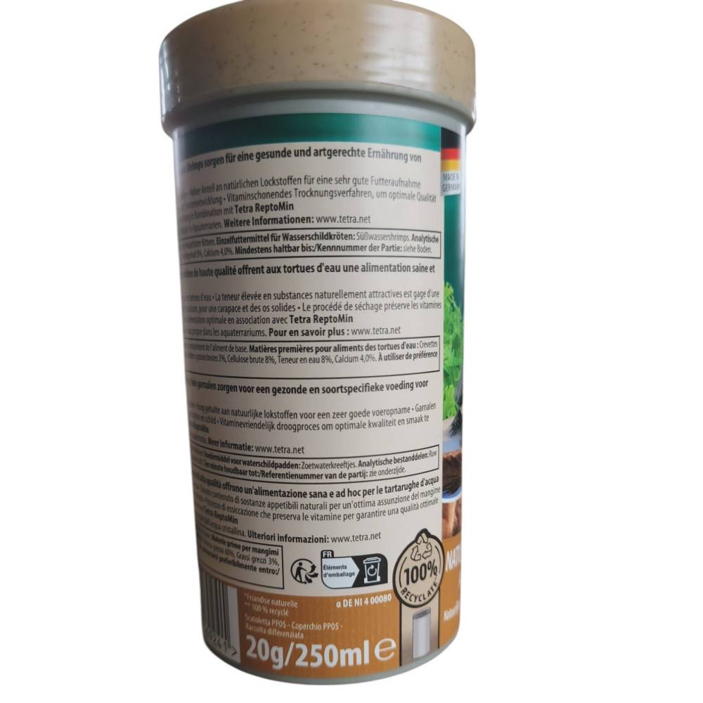 Tetra - Crevettes séchés 250ml/20g Reptodelica  pour les tortues d'eau - Image 4