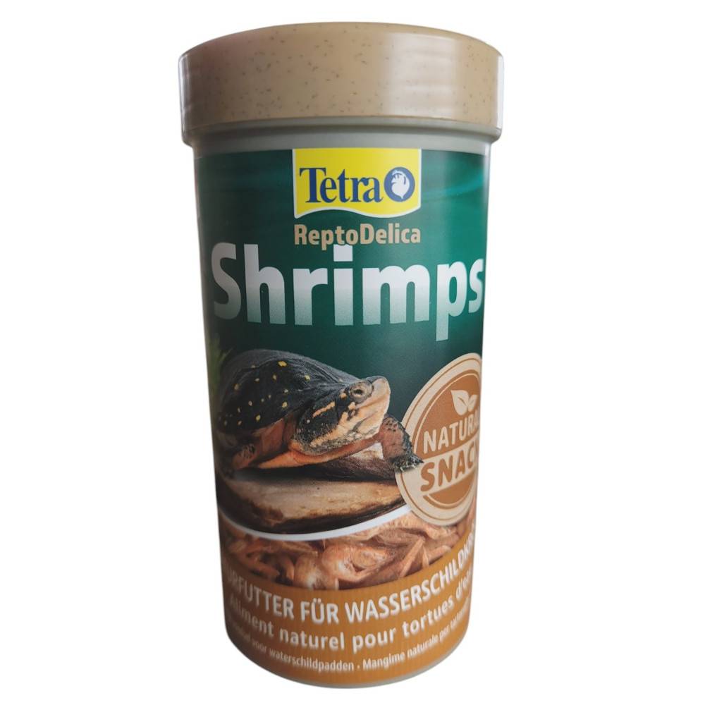 Tetra - Crevettes séchés 250ml/20g Reptodelica  pour les tortues d'eau - Image 1