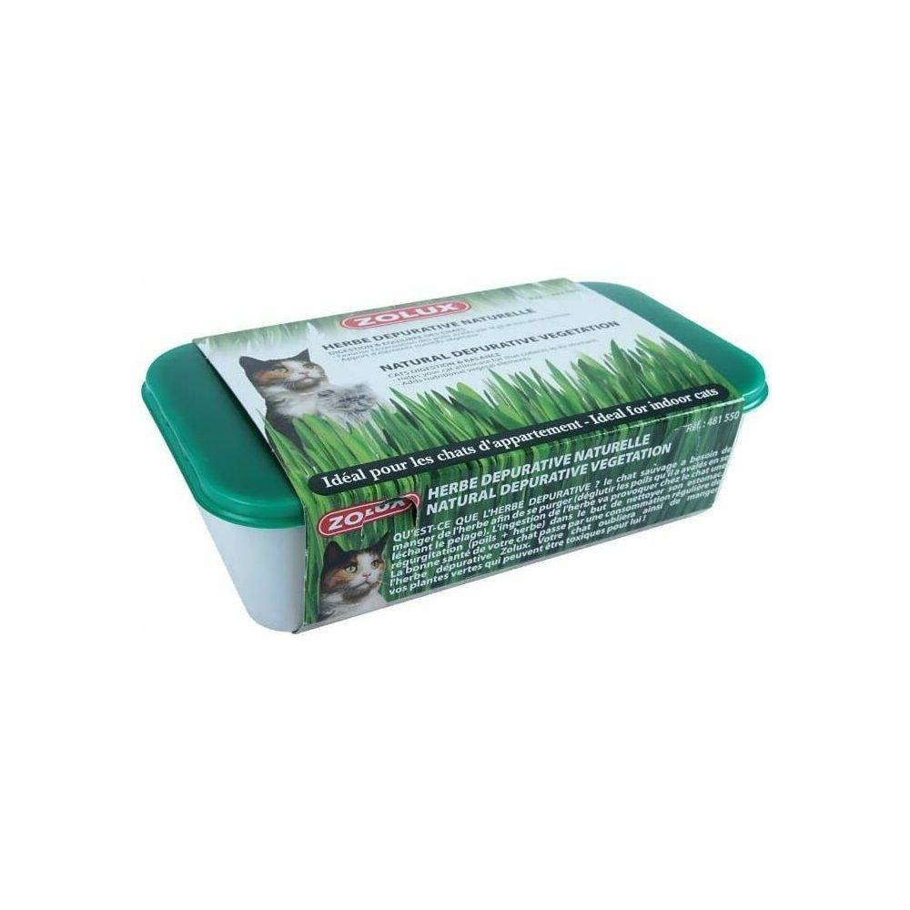 Zolux - Herbe à chat dépurative naturelle (Lot de 3) - Imagen 2