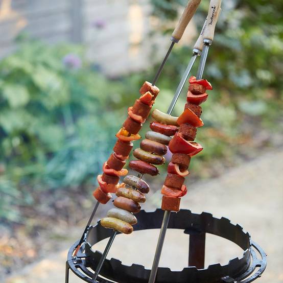 Barbecook - Set de 3 brochettes XL - 65 cm - Image 4