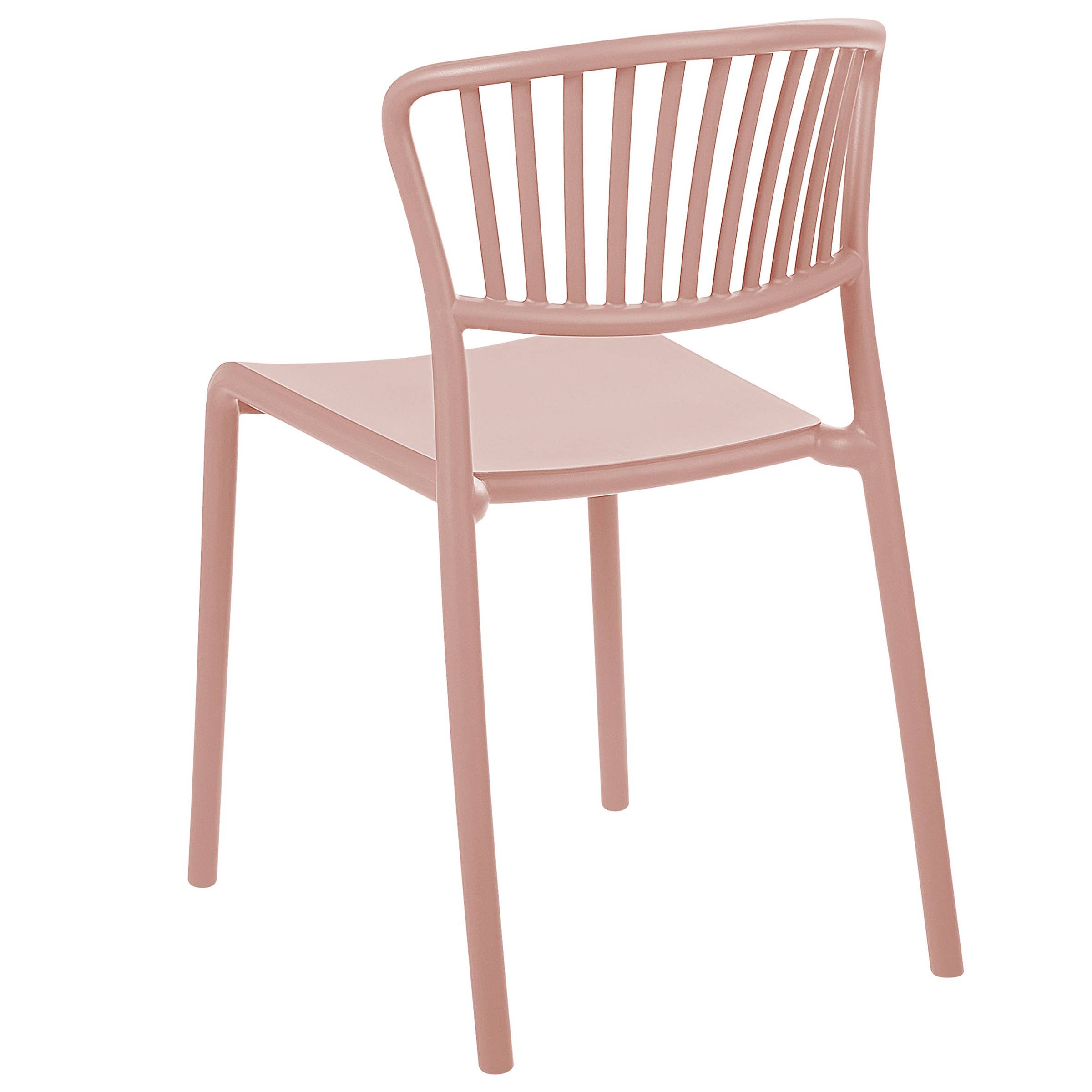 Beliani - Chaise de salle à manger Polypropylène Rose pastel GELA - Beliani - Imagen 7