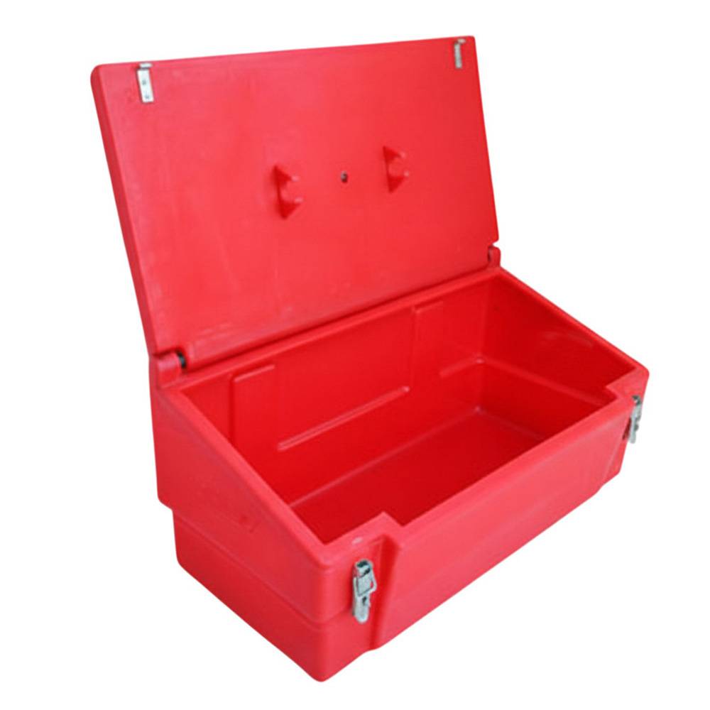 Bac à sable incendie/ à sel de déneigement 100l+ grenouillères-plast'up rotomoulage - Imagen 2