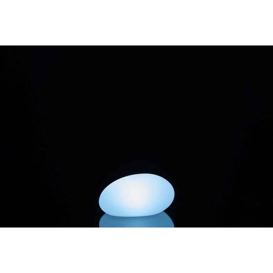 J-Line - Lampe à Poser Extérieure Led "Outdoor" 22cm Blanc - Image 2