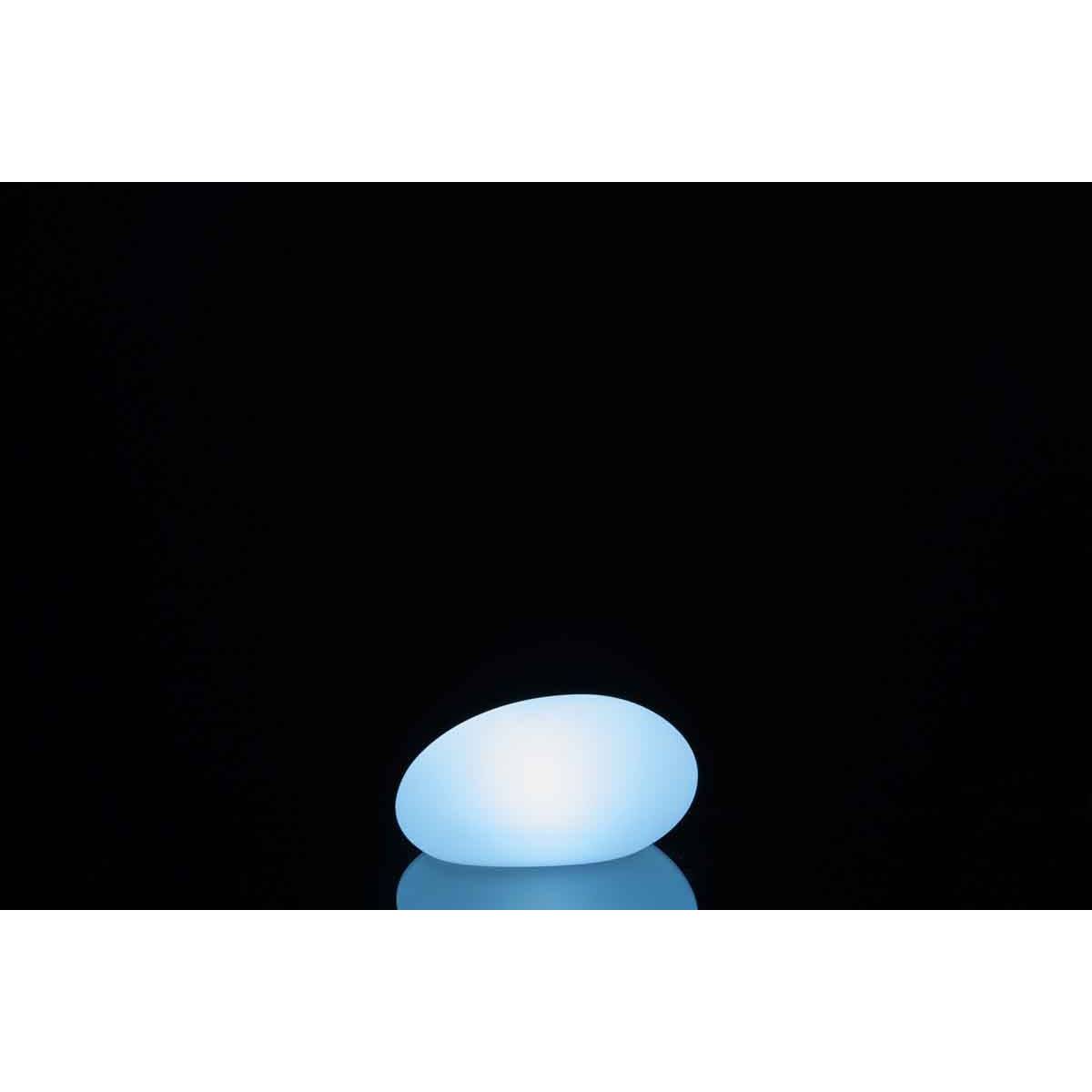 J-Line - Lampe à Poser Extérieure Led "Outdoor" 22cm Blanc - Image 2