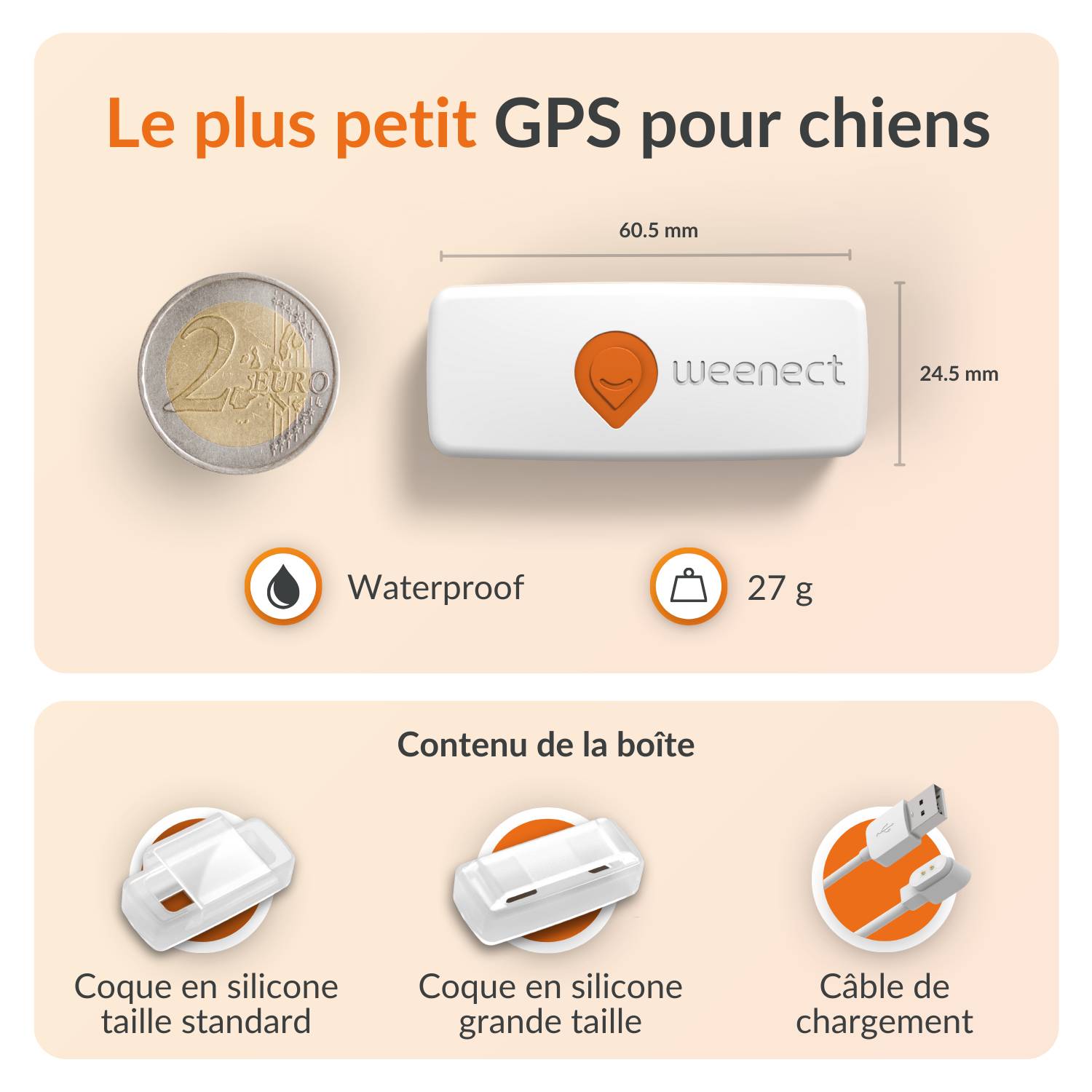 Weenect - Weenect XS - collier gps pour chien ( white edition) - Image 8