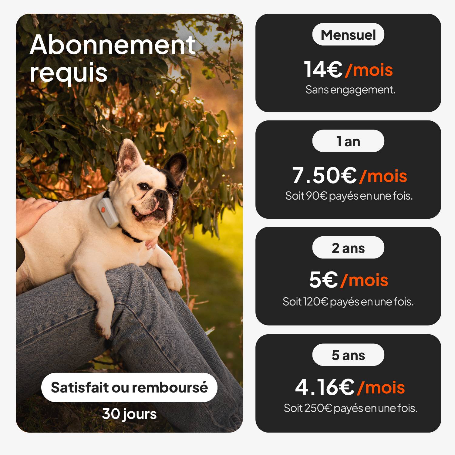 Weenect - Weenect XS - collier gps pour chien ( white edition) - Image 6
