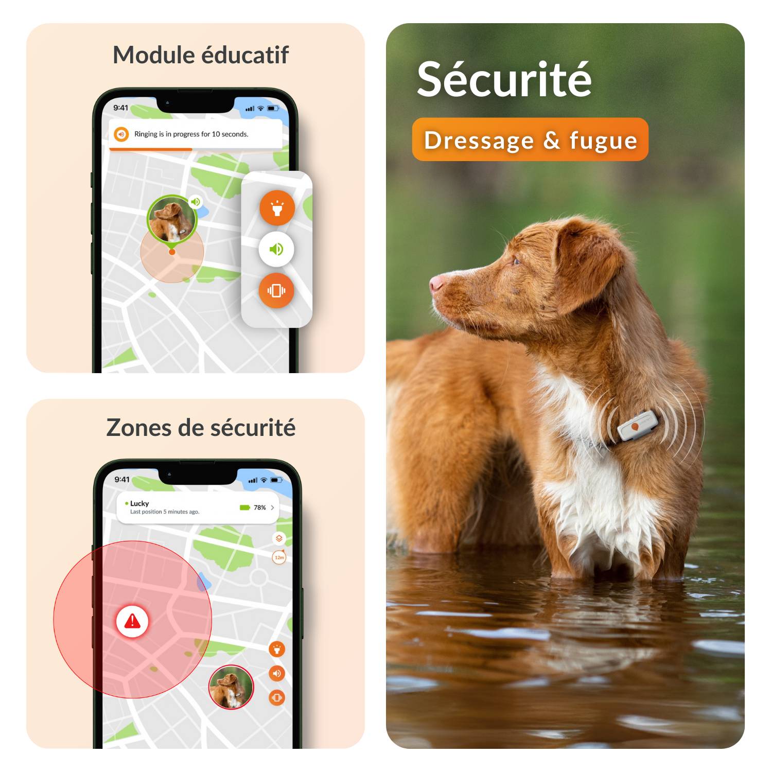 Weenect - Weenect XS - collier gps pour chien ( white edition) - Image 5