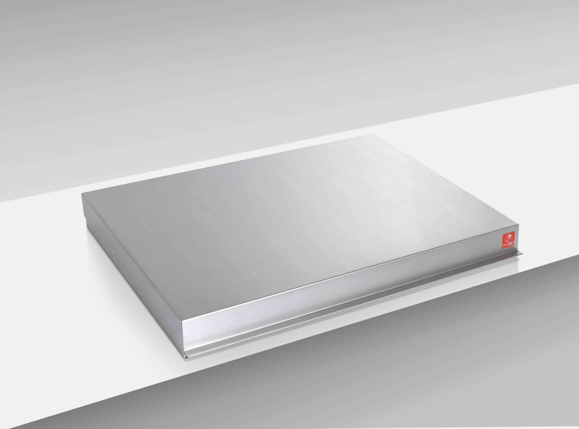 Plancha Planet - Plancha OASI 80 Lisse Rainurée + couvercle - Imagen 3