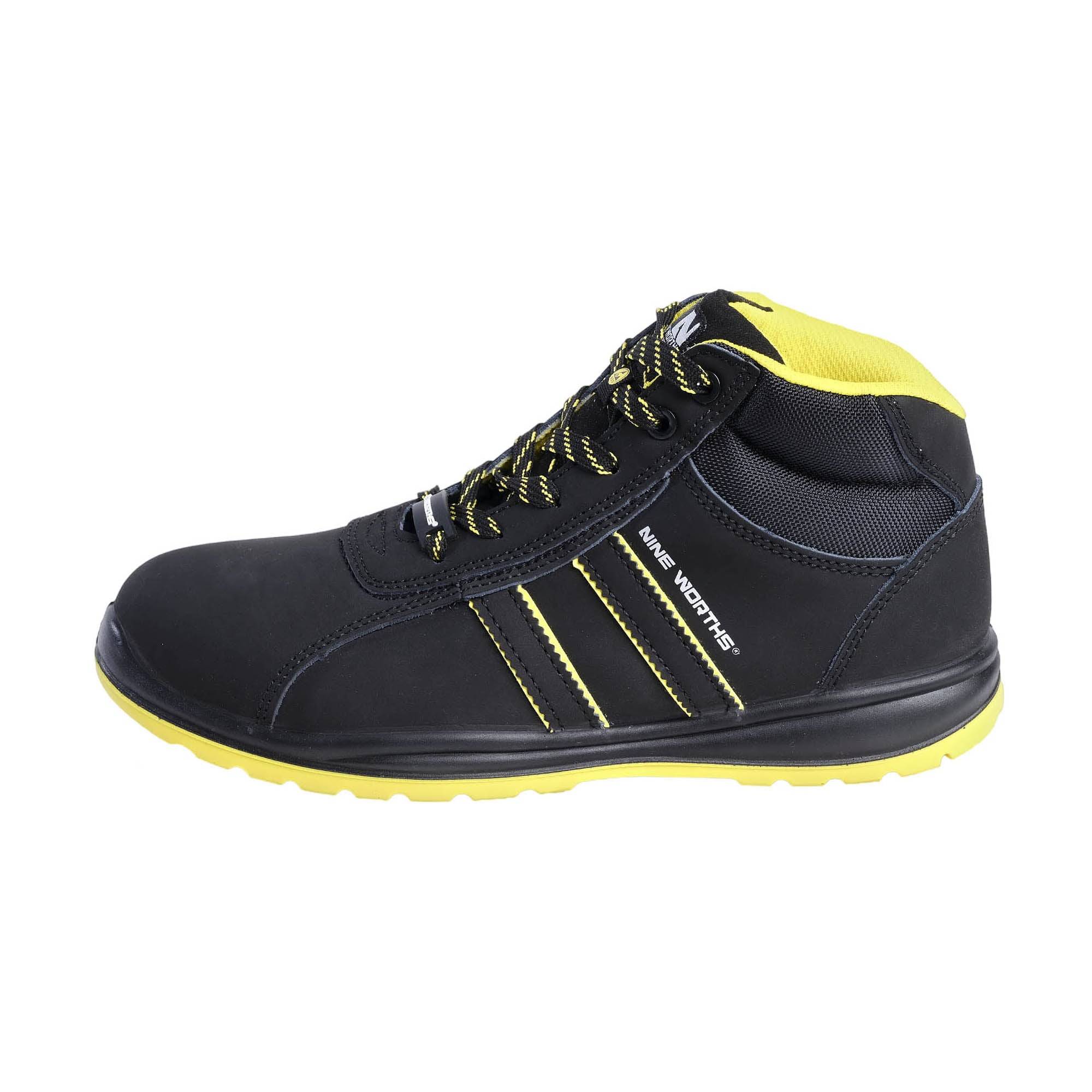 Nineworths - TYSON - CHAUSSURES MONTANTES DE SÉCURITÉ - 7038 | Noir - Imagen 5