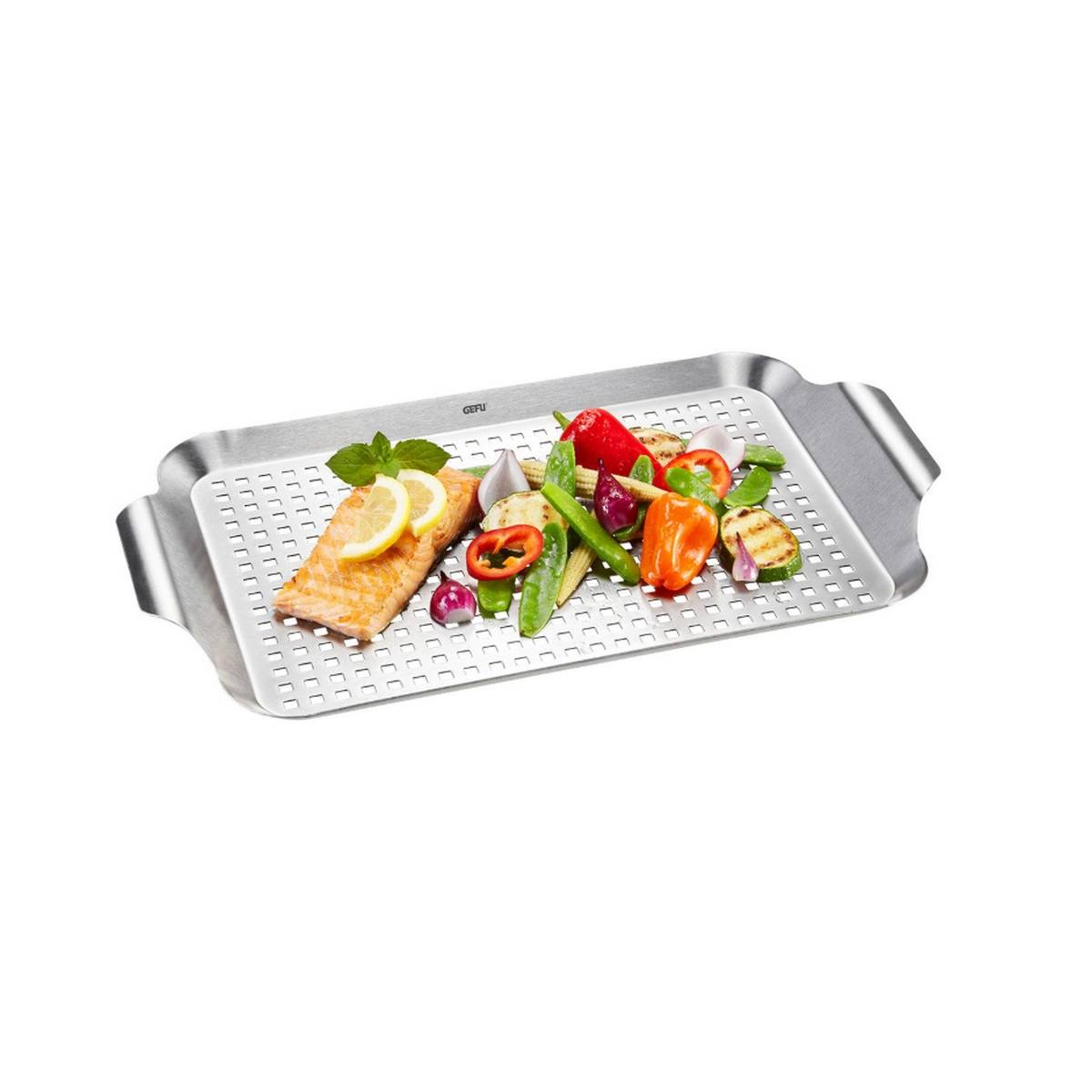 Plat à griller 43x25cm inox 89258 Gefu - Jardiland