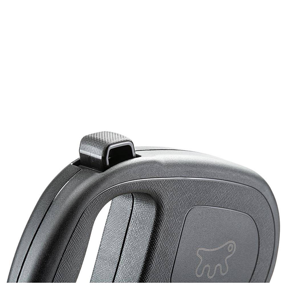 Ferplast - Ferplast Laisse Chien Enrouleur FLIPPY ONE, Laisse pour Grands Chiens jusqu'à 50 Kg. Sangle Extensible max 5 m. Bouton de verrouillage et de - Imagen 5