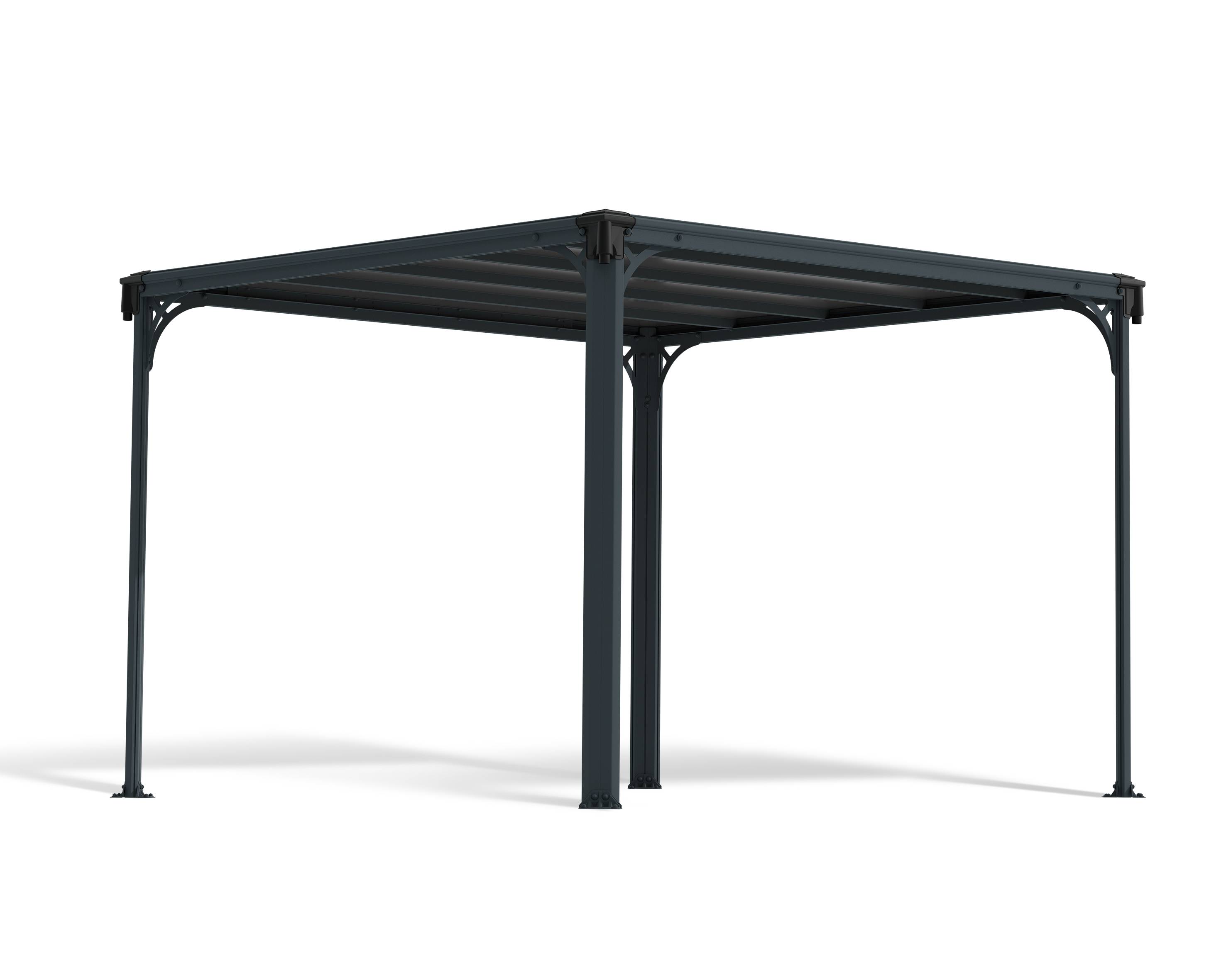 Canopia by Palram - Canopia Tonnelle de jardin Milano 3X3 Grise - Image 1