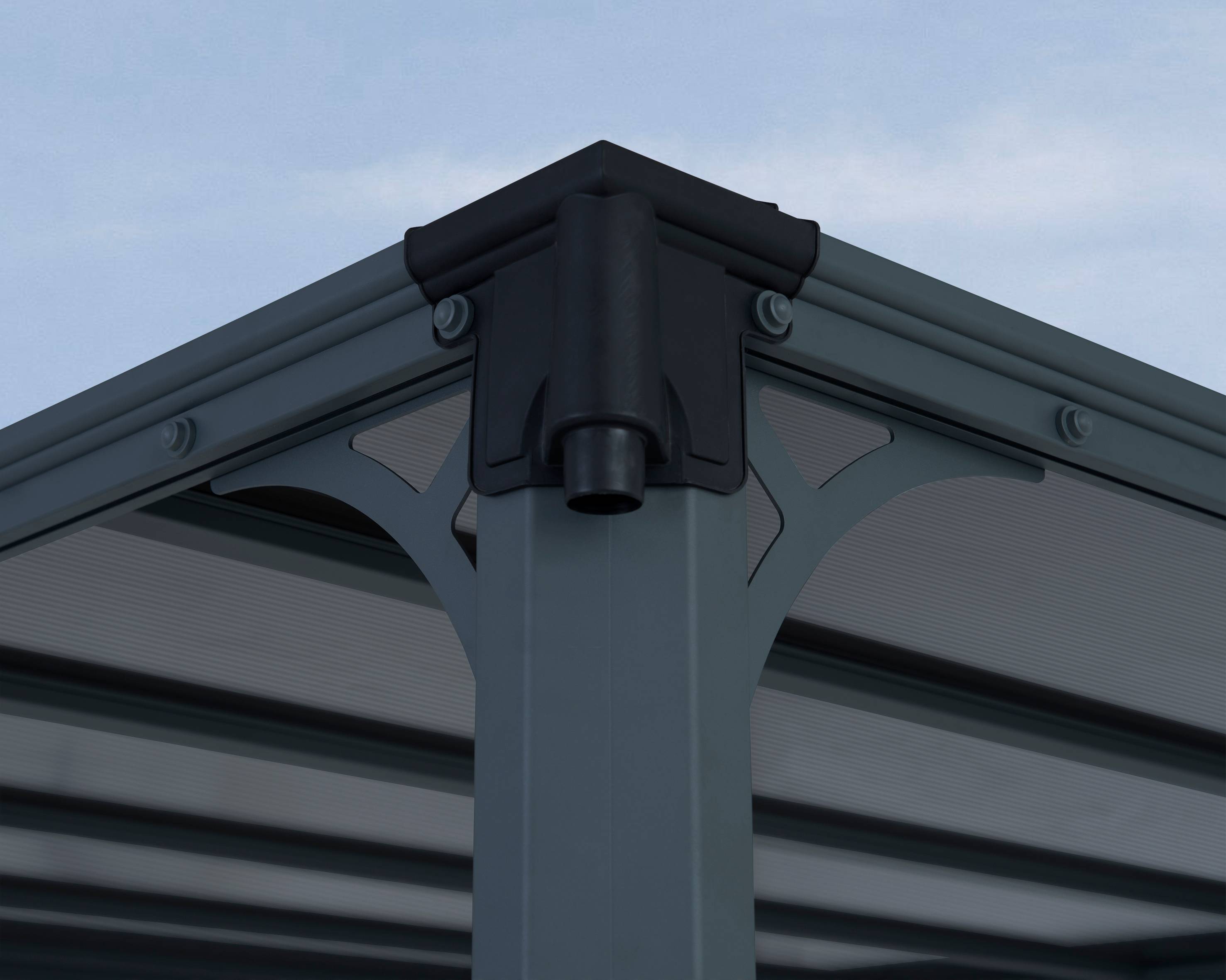 Canopia by Palram - Canopia Tonnelle de jardin Milano 3X3 Grise - Image 4