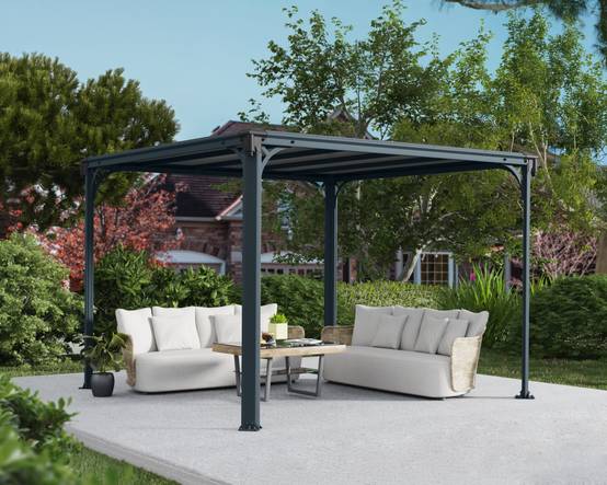 Canopia by Palram - Canopia Tonnelle de jardin Milano 3X3 Grise - Image 2
