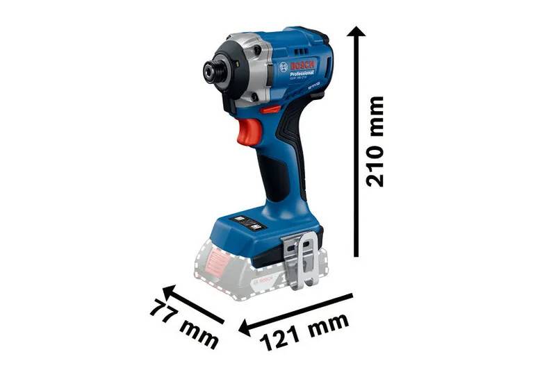 Bosch - Visseuse à chocs sans fil GDR 18V-215 Professional - BOSCH -Sans batterie, ni chargeur - L-Boxx - 06019N2000 - Image 2