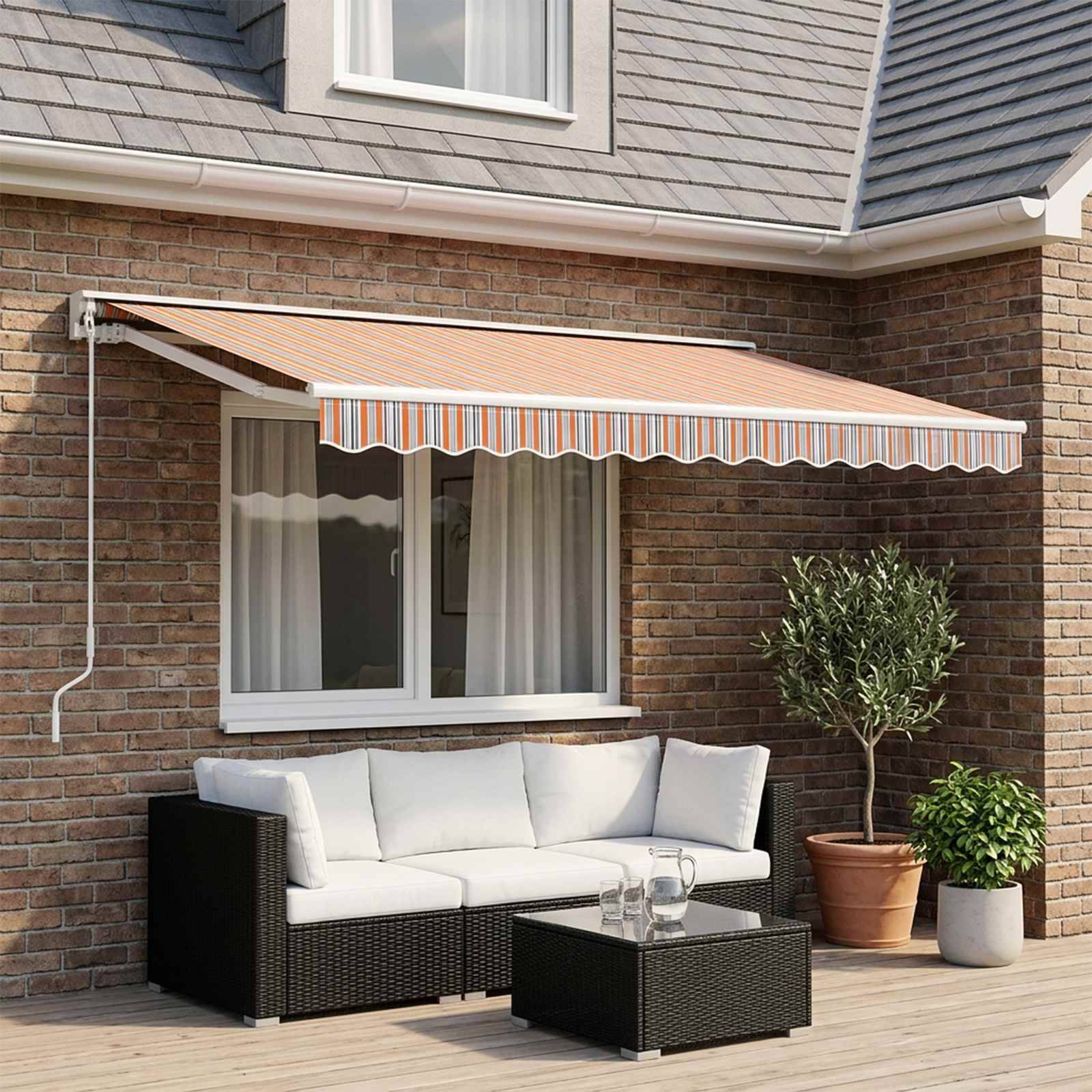 Prolenta Premium - Auvent polyester multicolore 580 x 295 cm - Prolenta premium p369.5 - Image 1