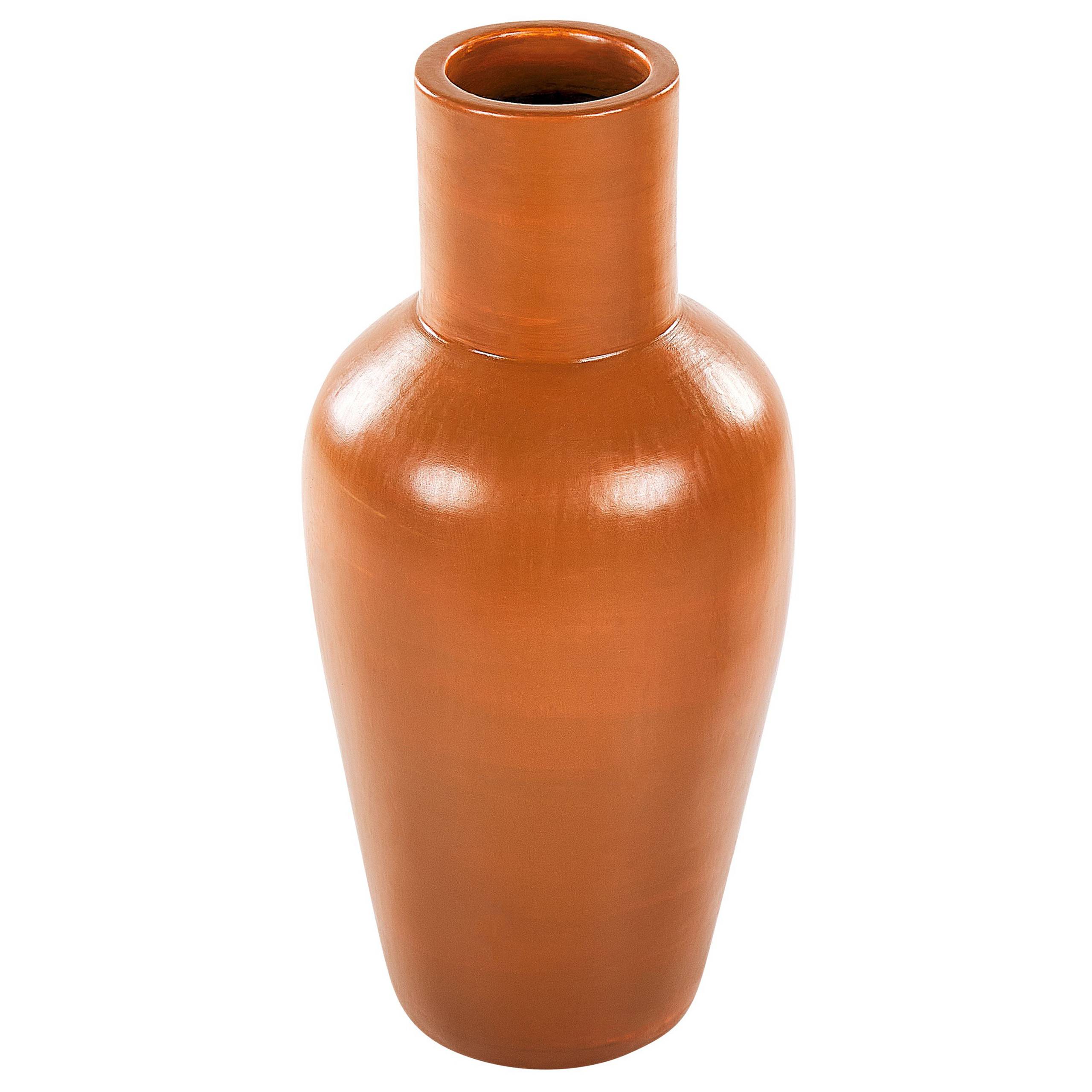 Beliani - Vase décoratif Terre cuite Orange KARFI - 20x20x37- Beliani - Image 2