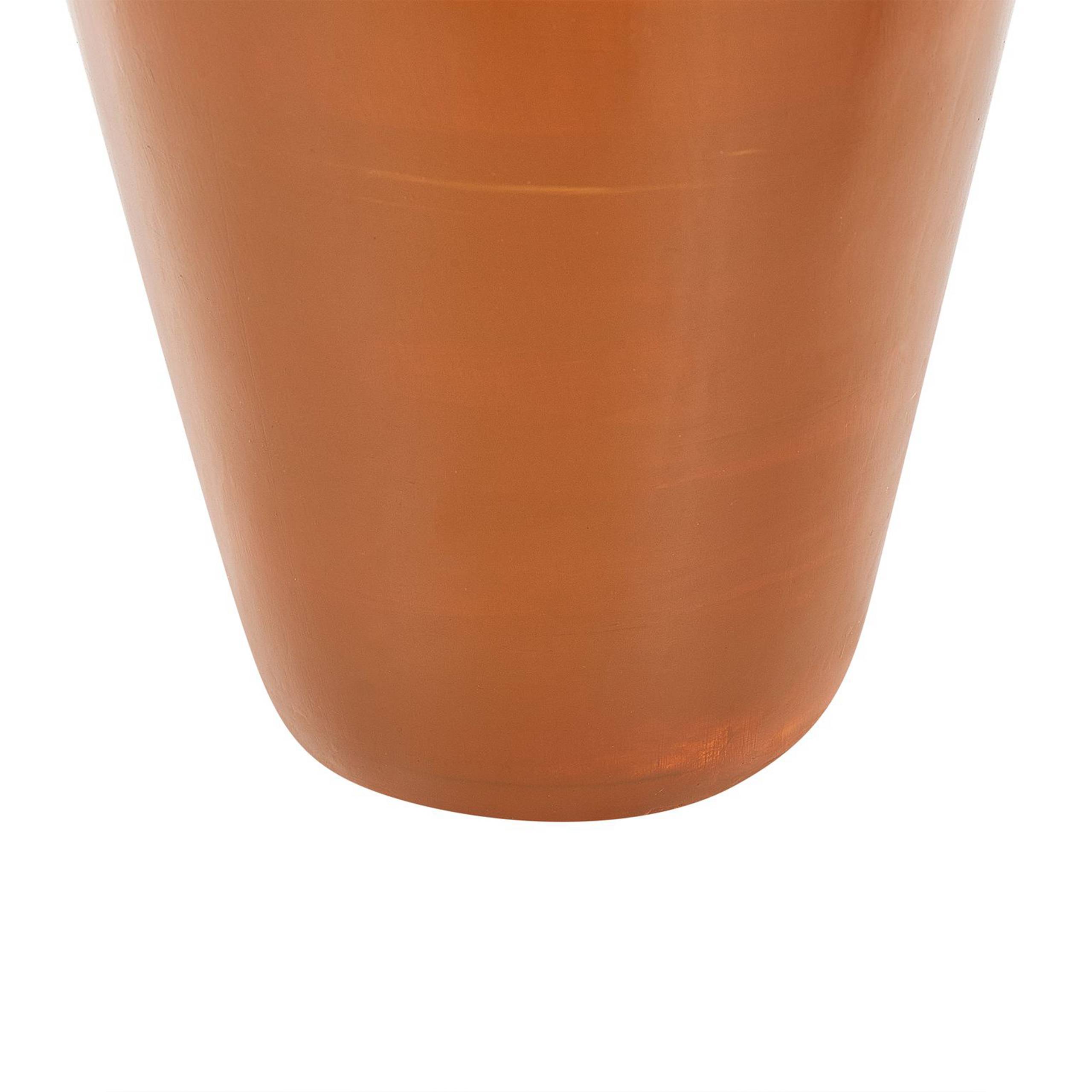 Beliani - Vase décoratif Terre cuite Orange KARFI - 20x20x37- Beliani - Image 5