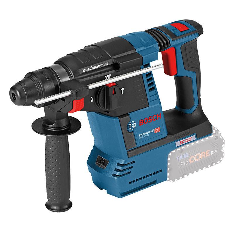 Bosch - Pack 3 outils - Visseuse + Meuleuse + Perforateur -BOSCH Professional - avec une batteries 18v 8.0AH et une 18V 4.0Ah - Chargeur - sac de transport - - Imagen 4