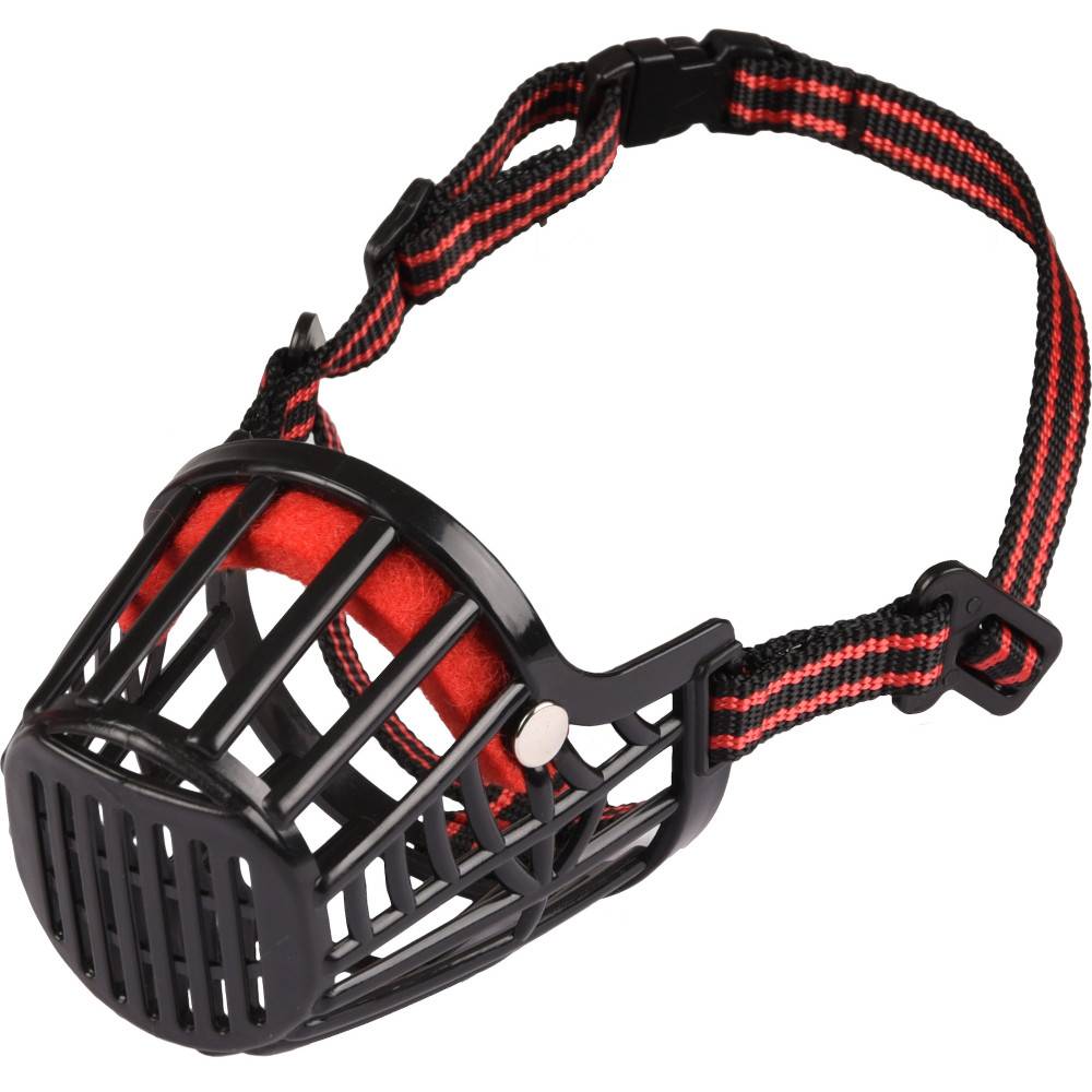 Muselière SILAS XS noir.  24 cm 30-38 cm. pour chien. - Imagen 2