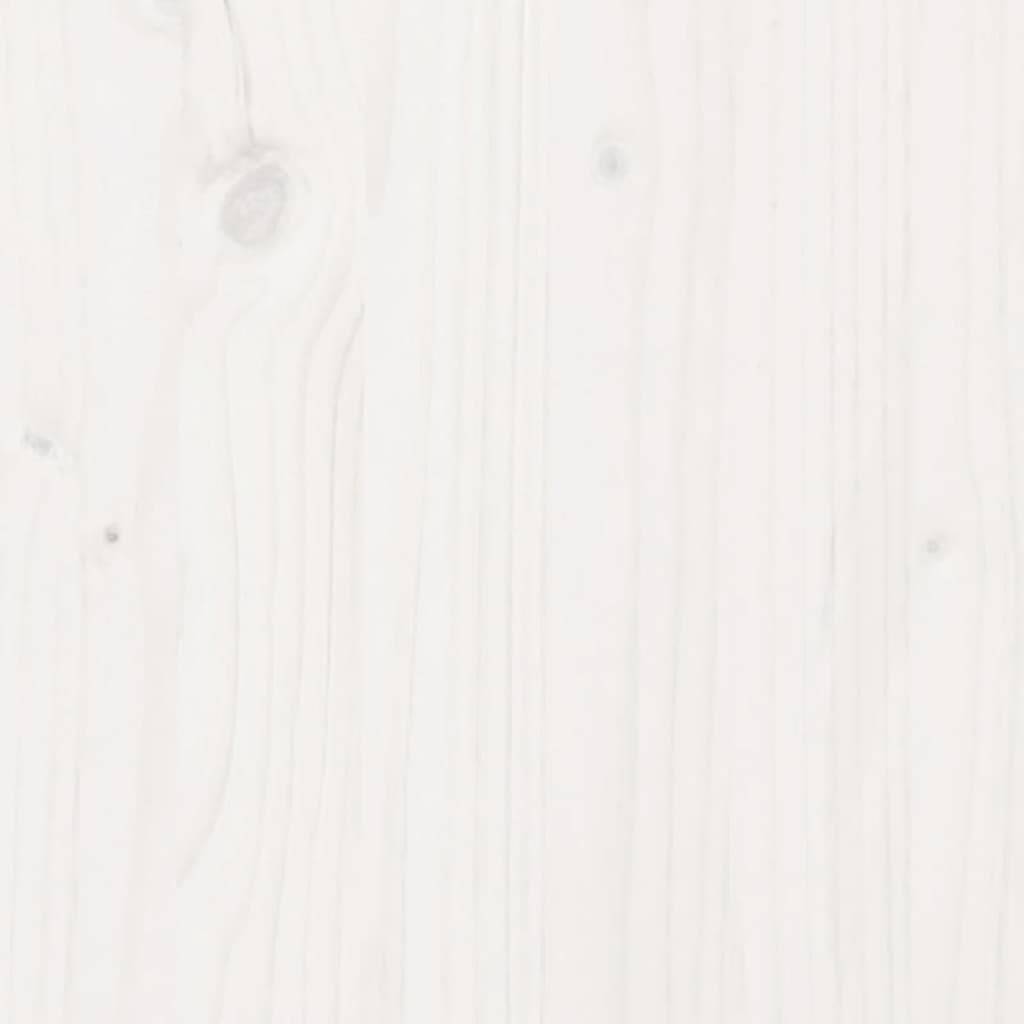 Maison Chic - Jardinière, Bac à fleurs, Pot de fleurs blanc 90x40x46 cm bois de pin massif - Imagen 9