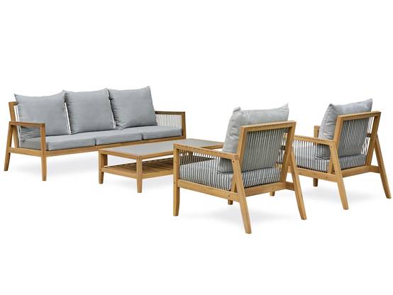 Salon bas de jardin FUNA - ACACIA - REMARQUABLE - Image 1