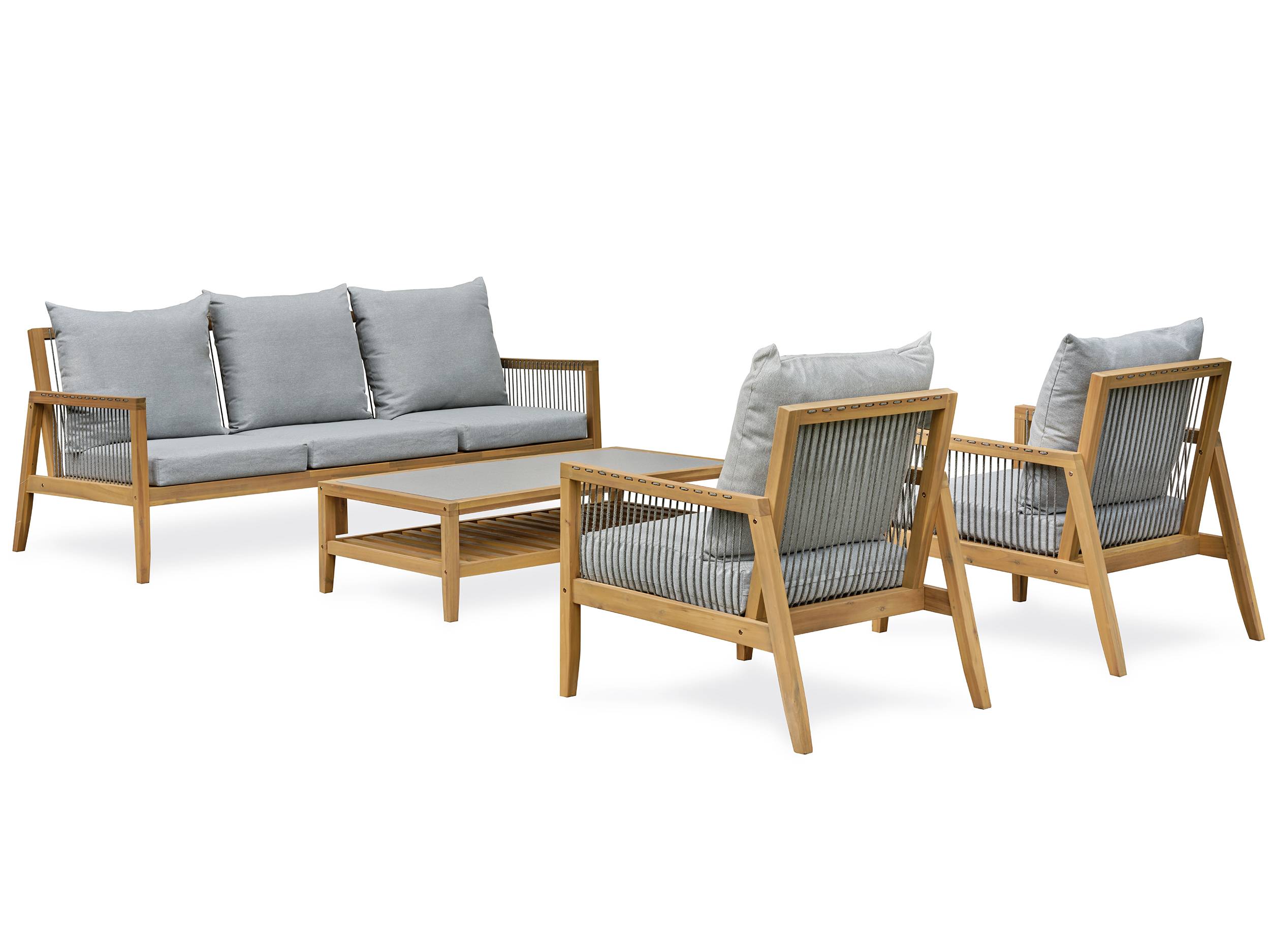 Salon bas de jardin FUNA - ACACIA - REMARQUABLE - Image 1