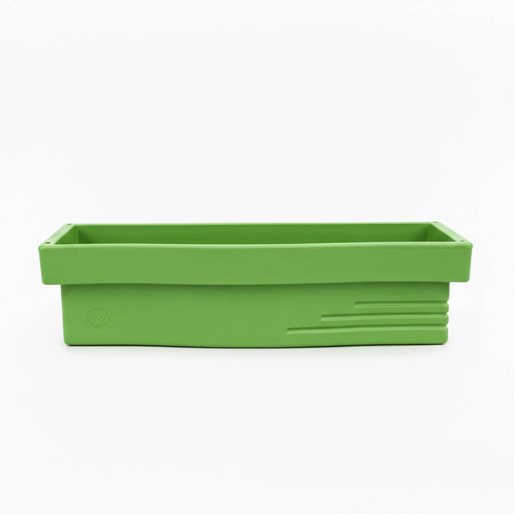 Jardinière design effet pierre 70l avec réserve d'eau-plast'up rotomoulage - Image 1