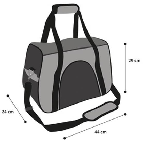 Flamingo - Sac Leona 44 x 24 x 29 cm. pour petit chien ou chat. max 8 kg - Image 3
