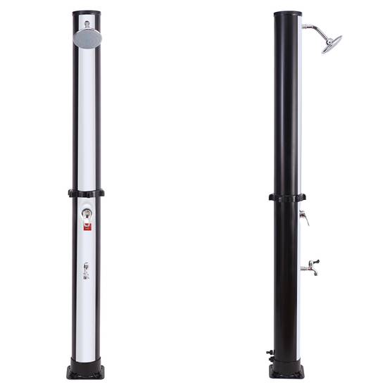 Douche solaire FIDGI noire et argent 35L - HAPPY GARDEN - Imagen 5