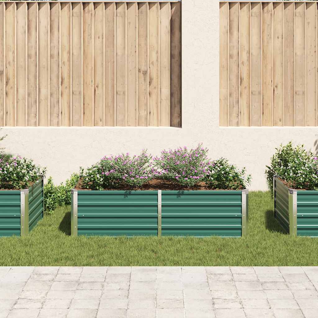 Prolenta Premium - Jardinière acier vert 160 x 80 x 45 cm - Prolenta premium p335.2 - Image 3