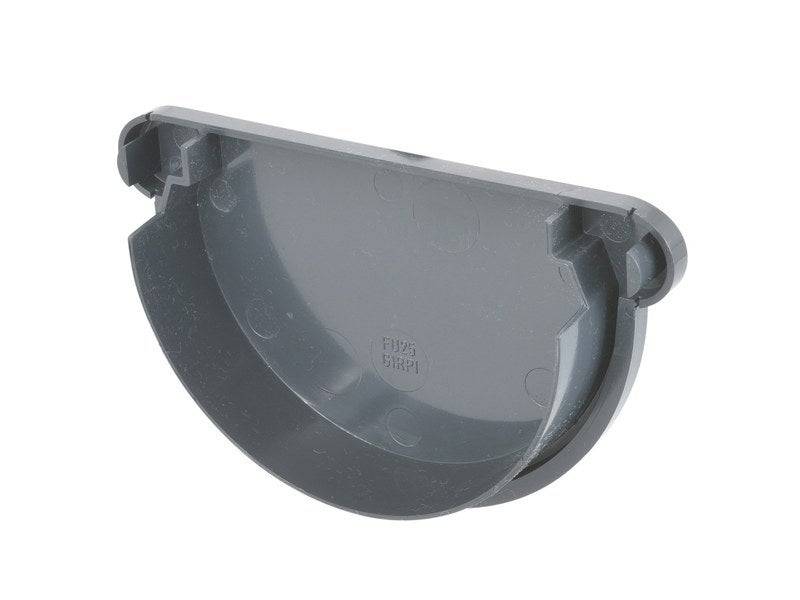 Girpi - Fond unique pour gouttière demi-ronde développé 25 Pcb25a pvc Girpi