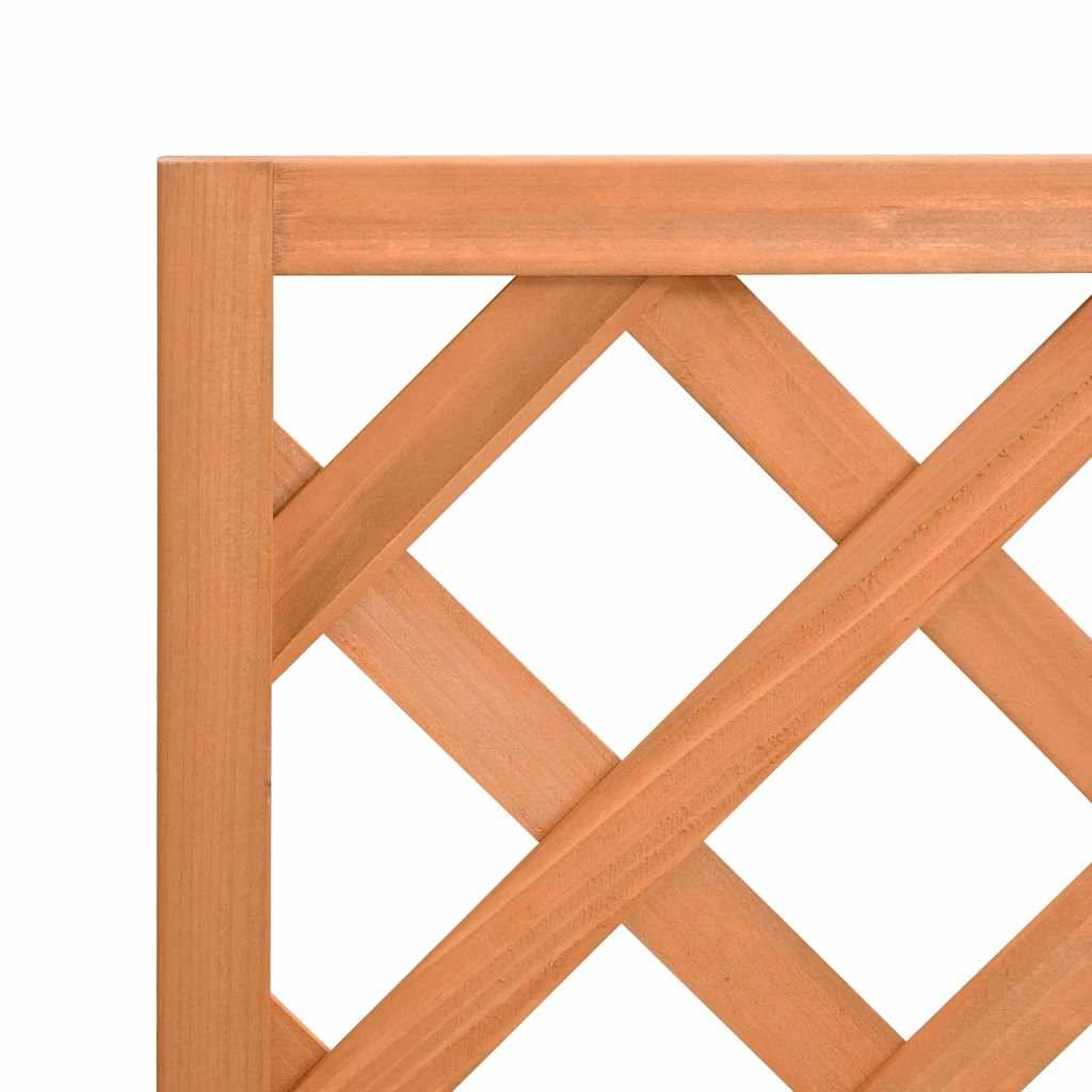 Vidaxl - Jardinière avec treillis 40x30x135 cm bois massif de sapin vidaXL 41297 - Image 8