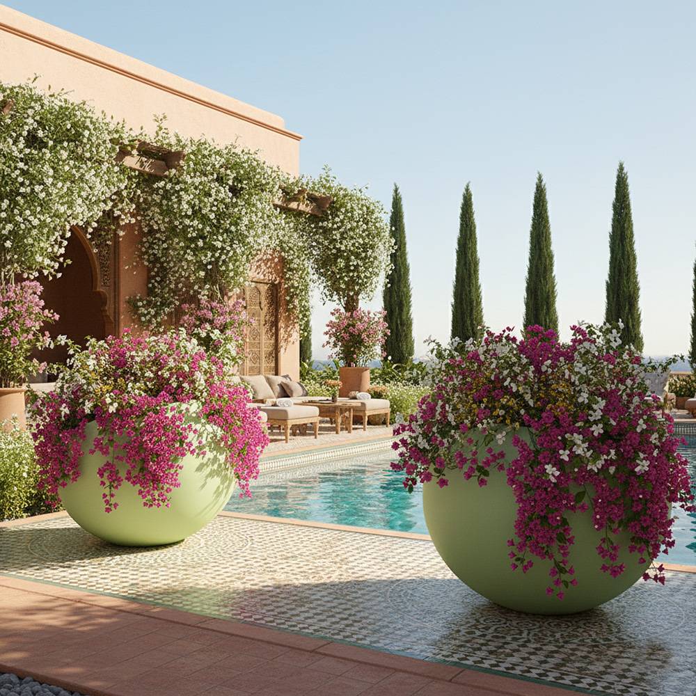 Pot de fleurs dolce vita 300l - plast'up rotomoulage - Image 3