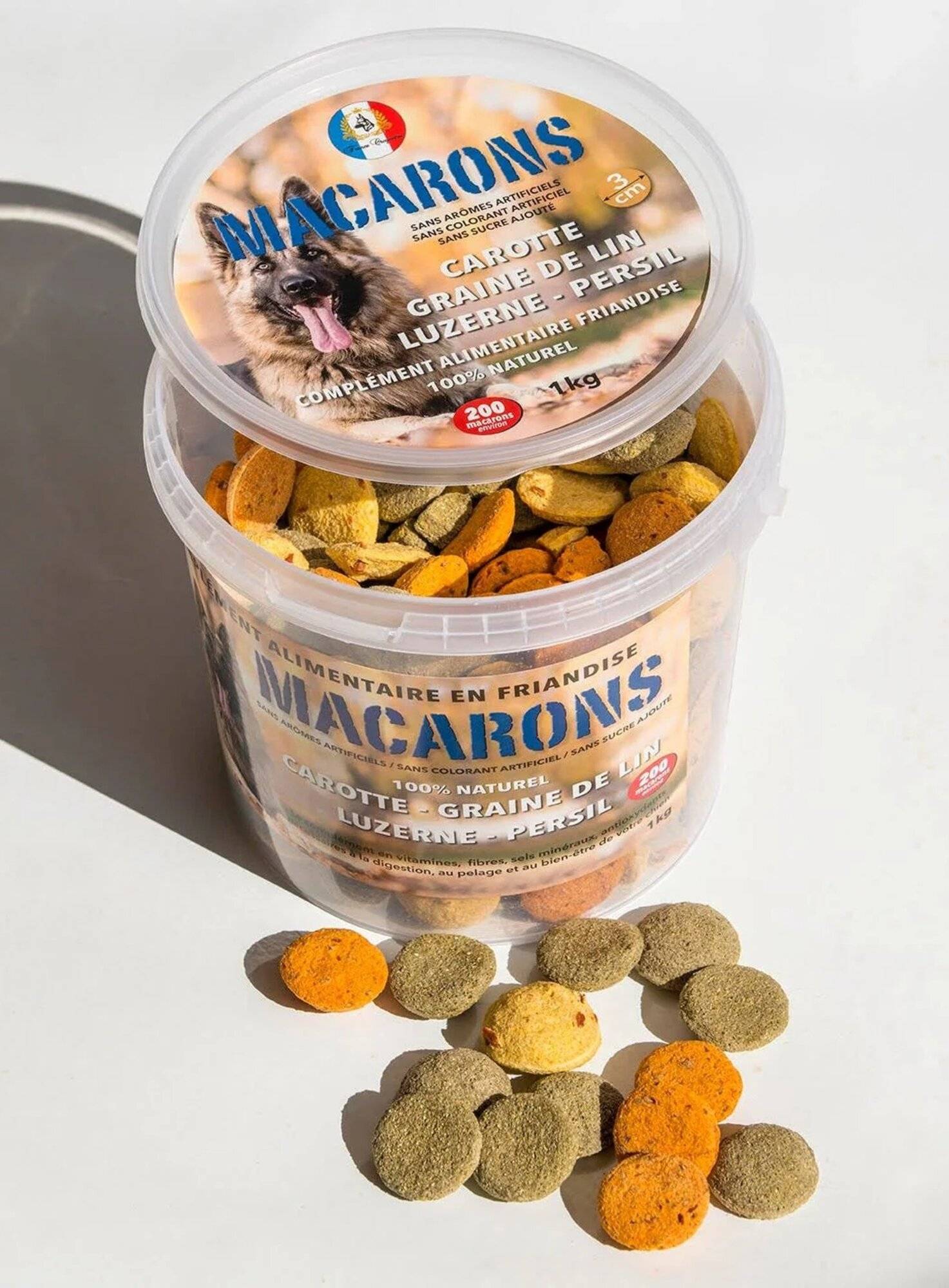 peau de chameau 1kg (mastication longue/hypoallergenique) friandise pour chien - France croquettes - Image 1