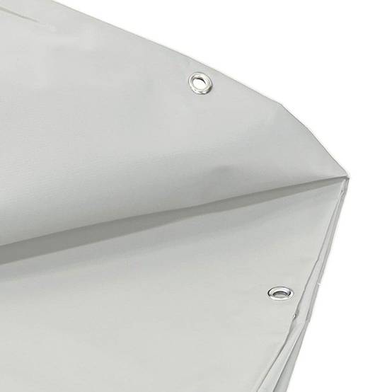 Bâche pour Carport Blanche 2x3 m XP640CP - Garantie 10 ans - Toile PVC étanche pour abri de voiture - Made in France TECPLAST - Imagen 6