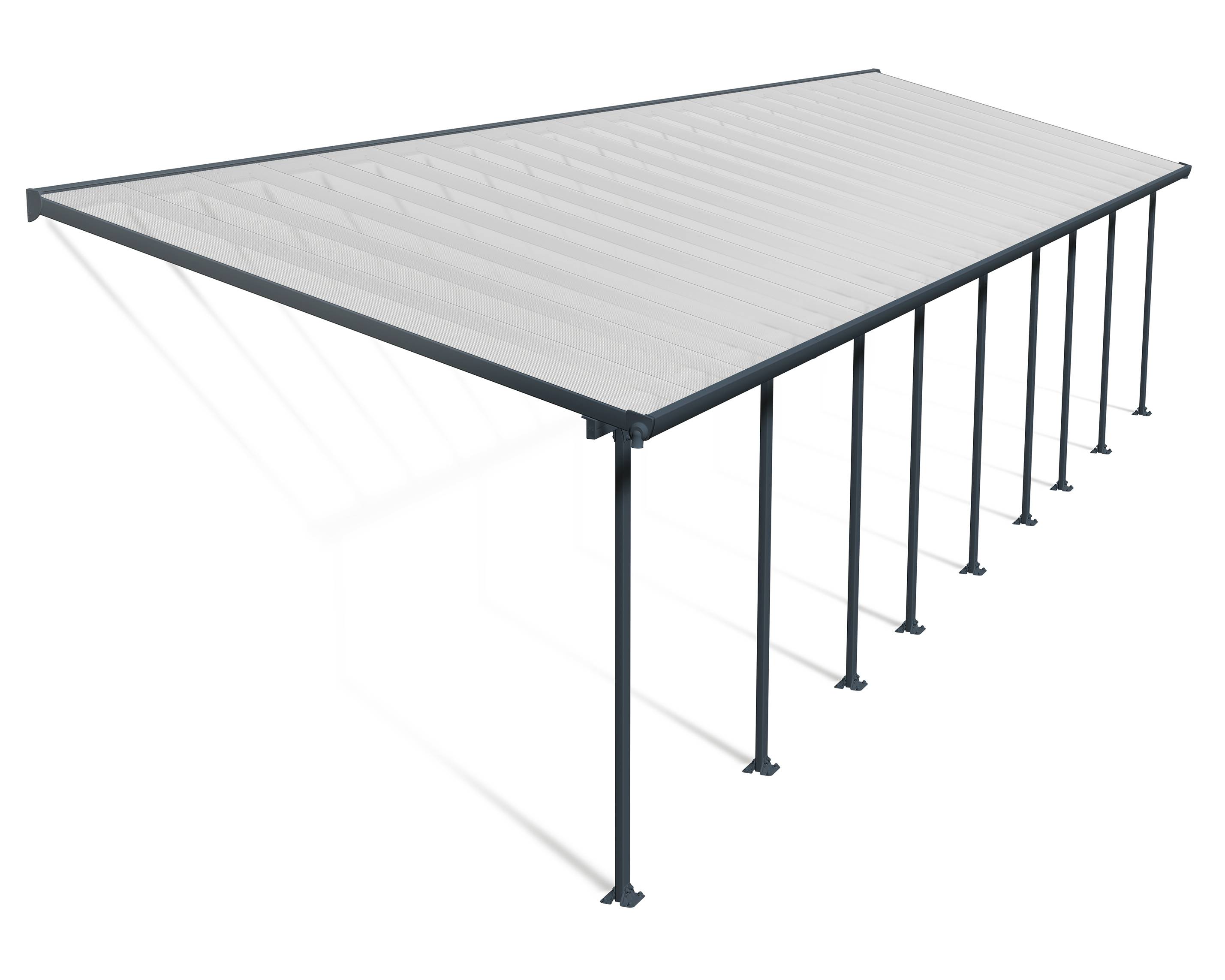 Canopia - Canopia Pergola Feria 3X12,8 Grise - Imagen 1