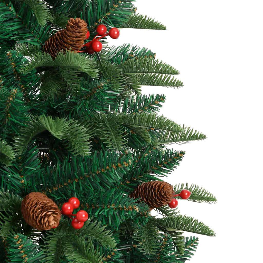 Sapin de Noël | Arbre de Noël artificiel Vert 150 cm PVC, métal et plastique Maison Chic - Image 10