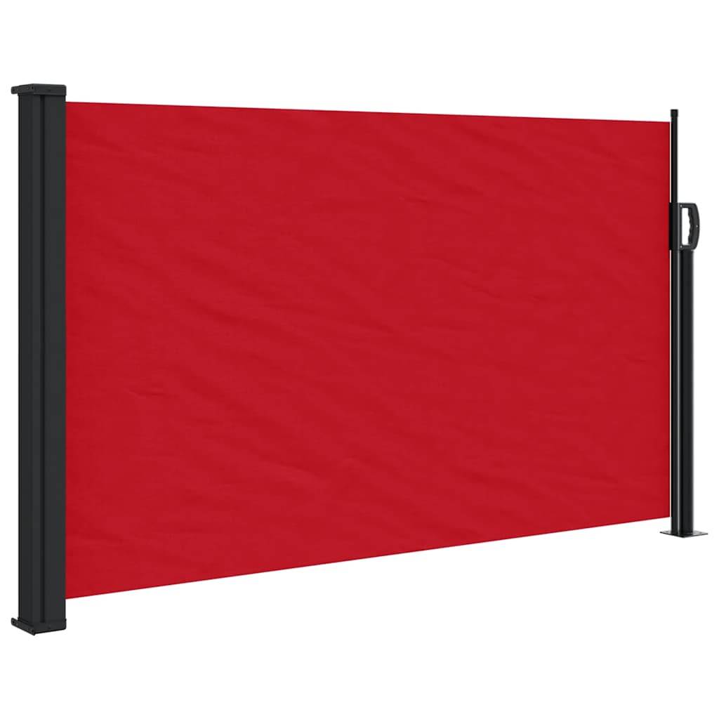 Store banne | Auvent latéral rétractable rouge 120x600 cm Maison Chic - Image 1