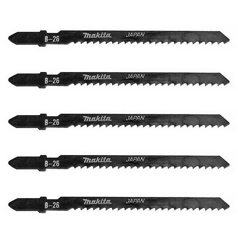 Makita - Lot de 5 lames de scie sauteuse MAKITA A-85771 pour bois et métal Makita