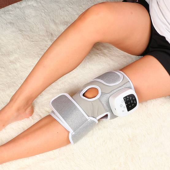 Fishtec - Masseur pressothérapie FISHTEC pour genoux et épaules, 3 modes, 3 intensités, chaleur 45°C, rechargeable, sans fil, soulage les douleurs - Image 2