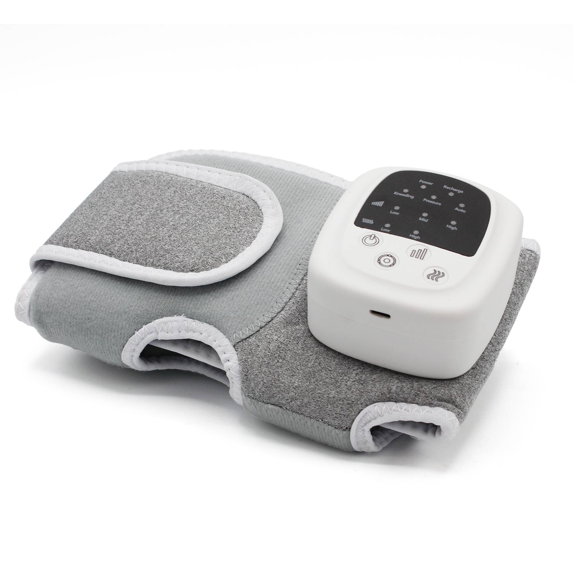 Fishtec - Masseur pressothérapie FISHTEC pour genoux et épaules, 3 modes, 3 intensités, chaleur 45°C, rechargeable, sans fil, soulage les douleurs - Image 9